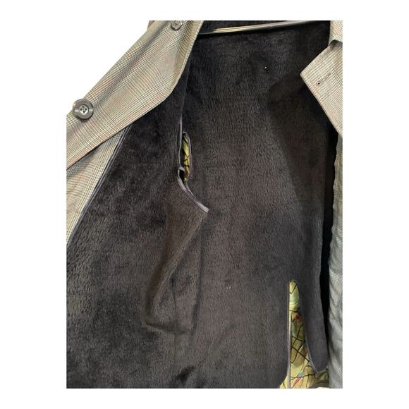 Vintage Best Coat Company Boston Season Mates All Weather fleece Lined Luxury Xl - Picture 3 of 9